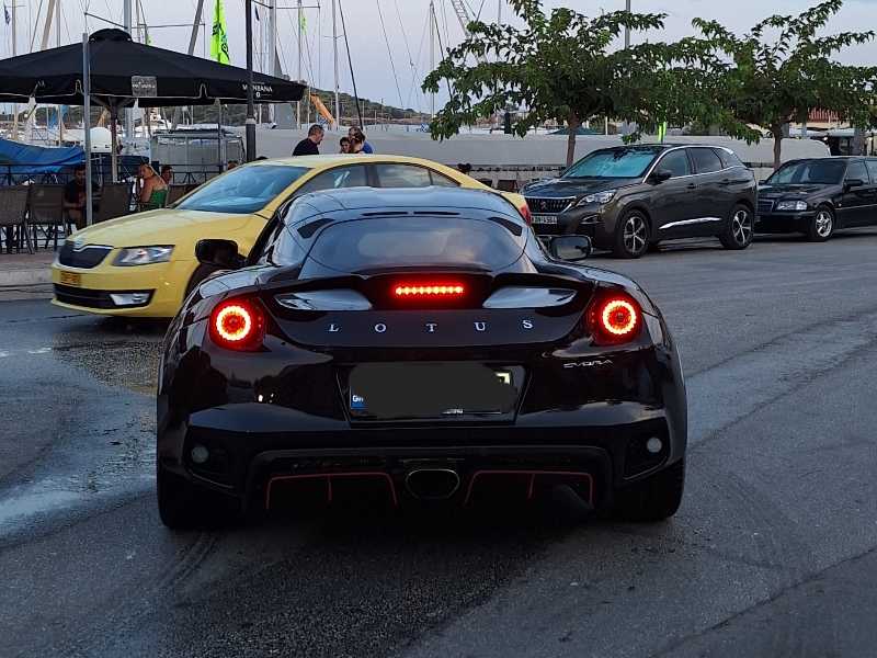 Lotus Evora spotted in Keratéa