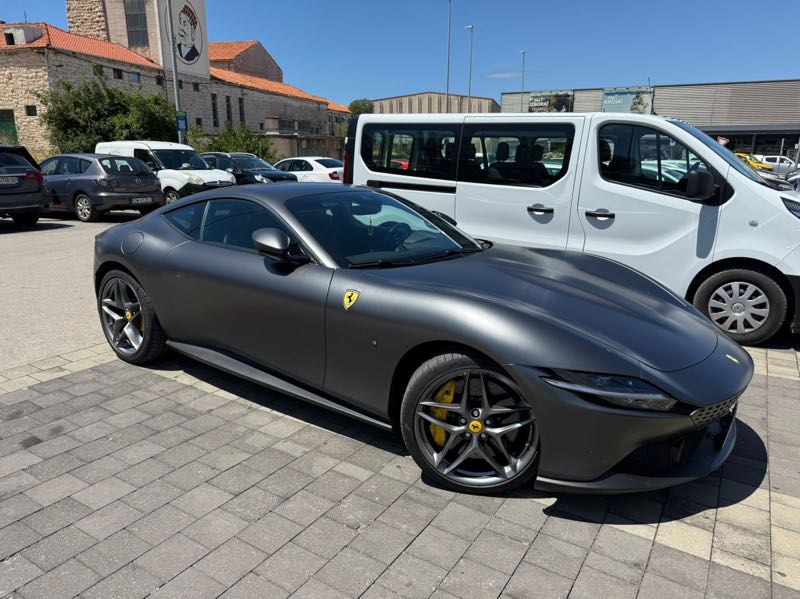 Ferrari Roma spotted in Šibenik