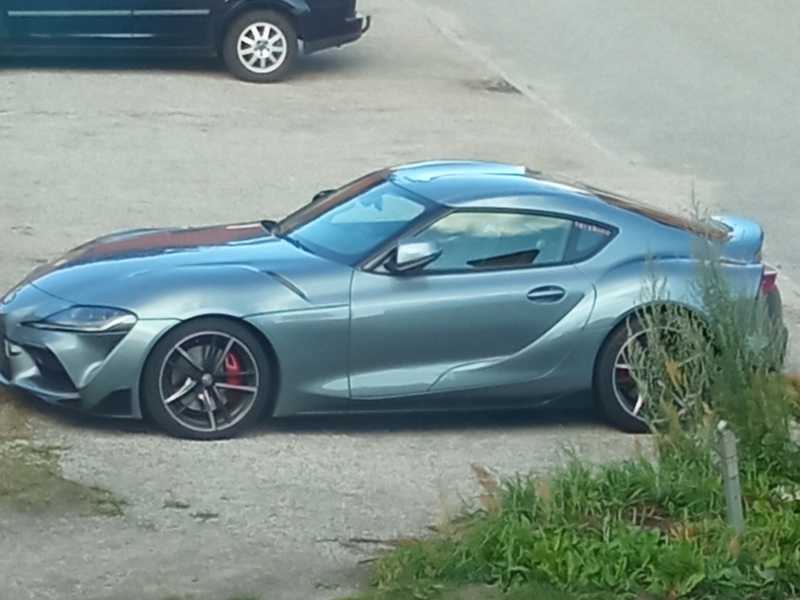 Toyota Supra (2020) spotted in Hässleholm, Sweden