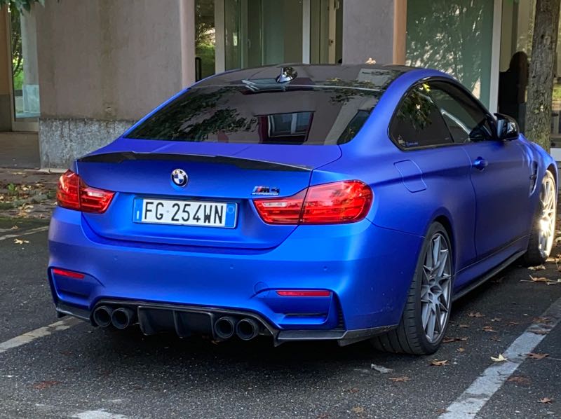BMW M4 (2015) spotted in Milan, Italy
