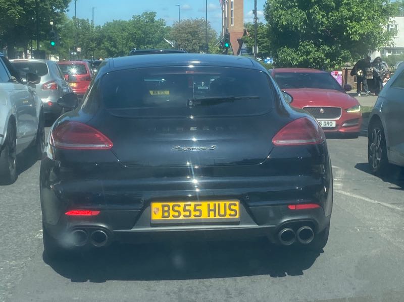 Porsche Panamera S spotted in Basildon