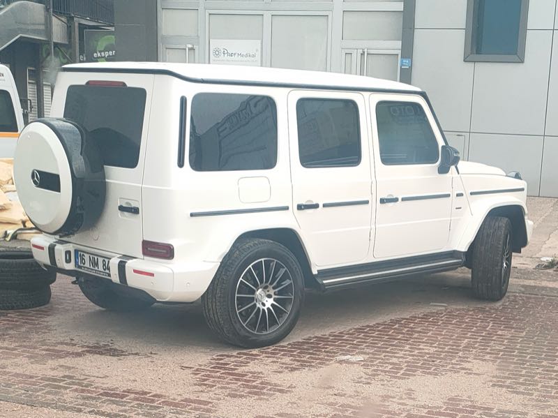 Mercedes-Benz G-Class spotted in Nilüfer