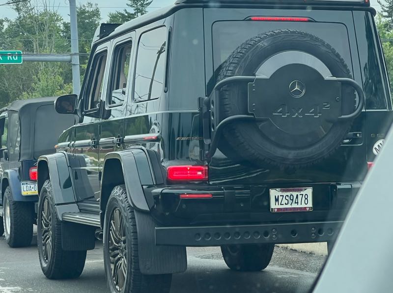 Mercedes-Benz G63 AMG spotted in Abington