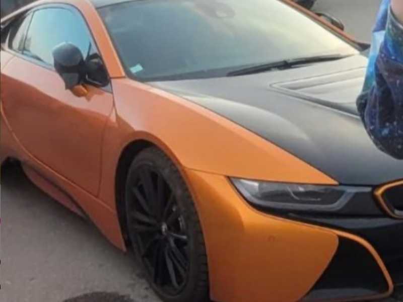 BMW i8 spotted in Saldus