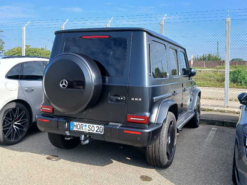 Mercedes-Benz G63 spotted in Stuttgart