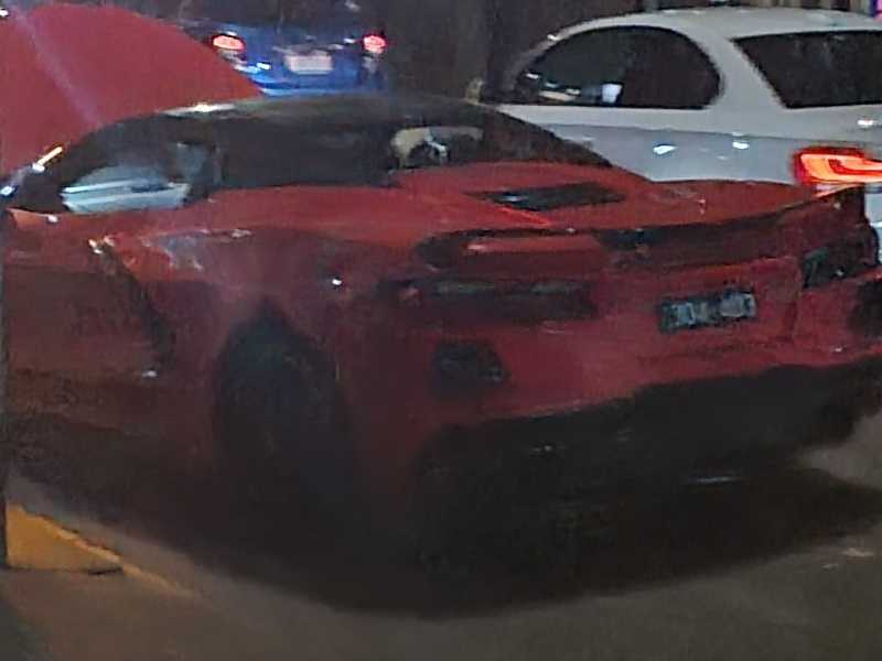 Chevrolet Corvette C8 (2020) spotted in Melbourne, Australia