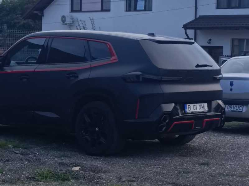BMW XM spotted in Câmpina