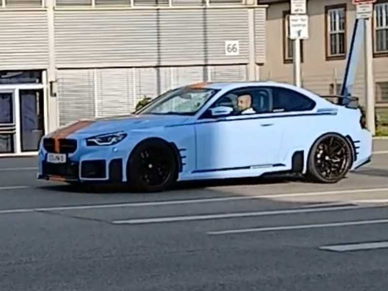 BMW M2 (2022) spotted in Sindelfingen, Germany