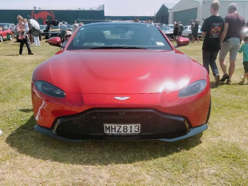 Aston Martin Vantage spotted in Tauranga