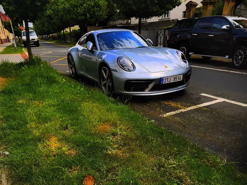Porsche 911 (2021) spotted in Opava, Czechia