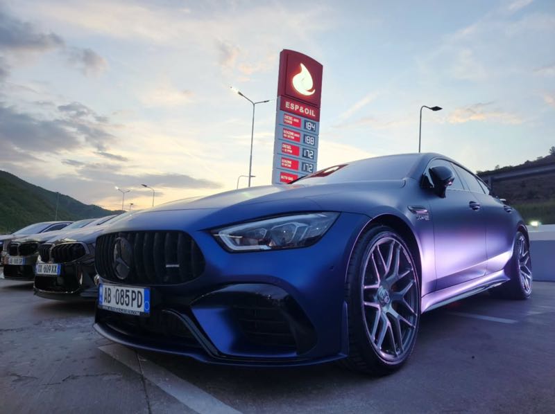 Mercedes-Benz AMG GT 4-Door Coupe spotted in Elbasan