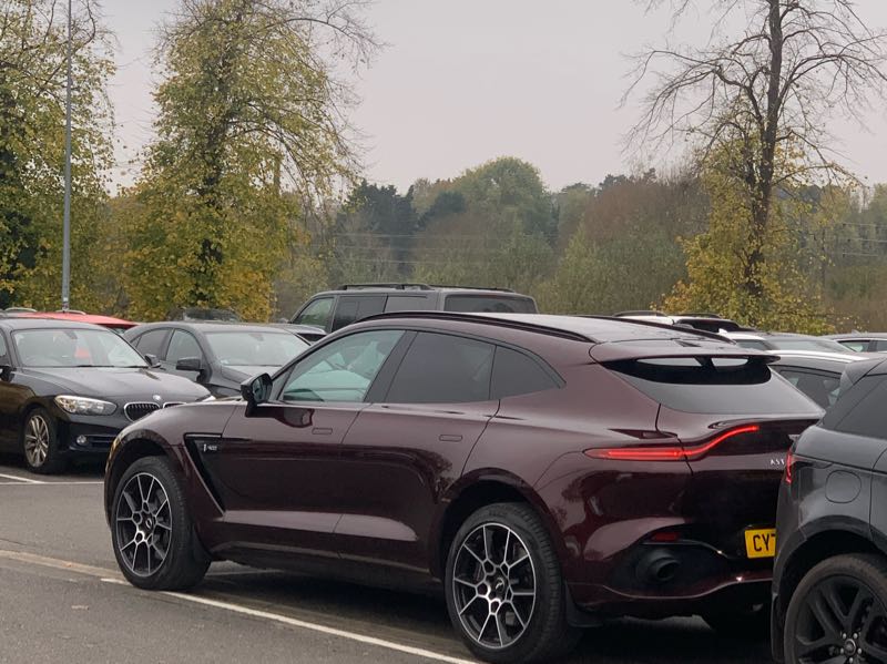 Aston Martin DBX (2020) spotted in Peterborough, United Kingdom