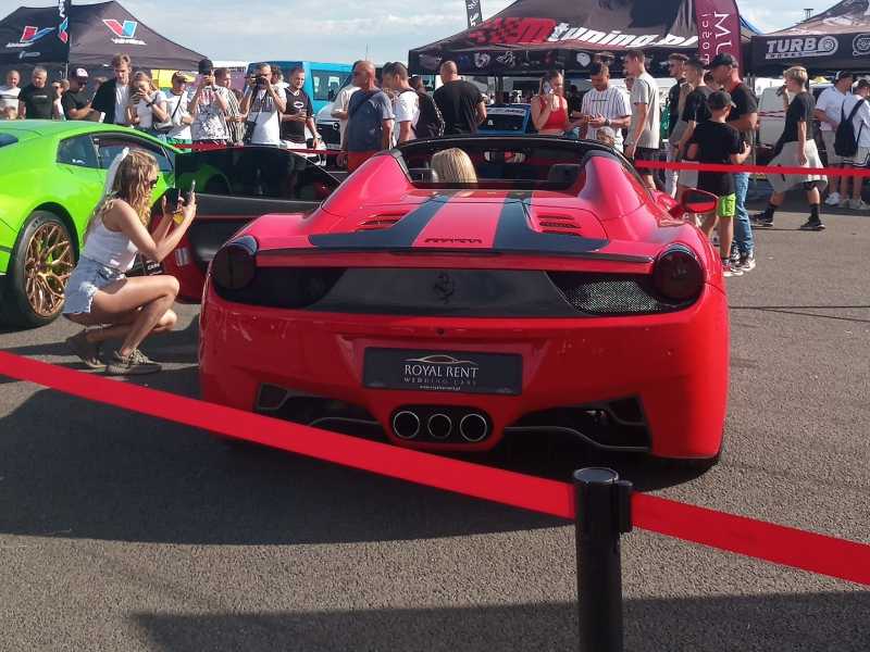 Ferrari 458 Spider spotted in Krosno