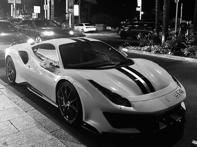 Ferrari 488 (2015) spotted in Nice, France