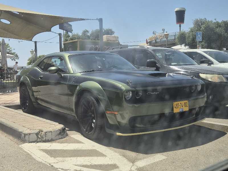 Dodge Challenger (2021) spotted in Midreshet Ben-Gurion, Israel