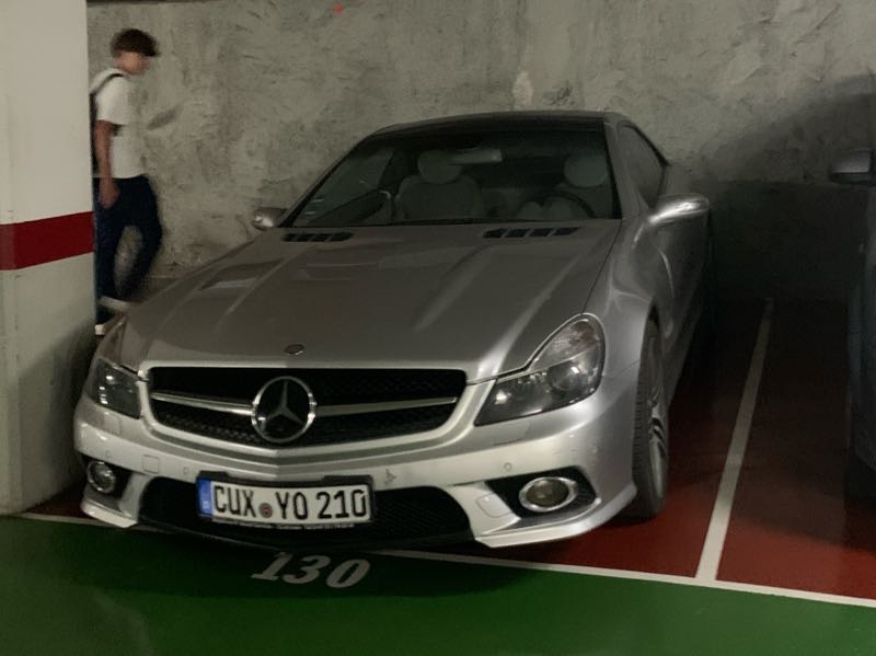Mercedes-Benz SL63 AMG spotted in Palma