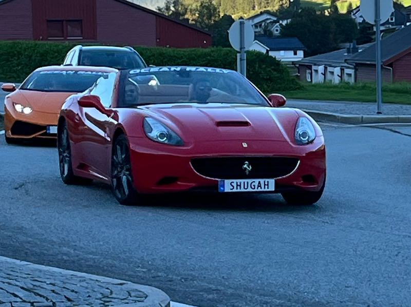 Ferrari California spotted in Voss