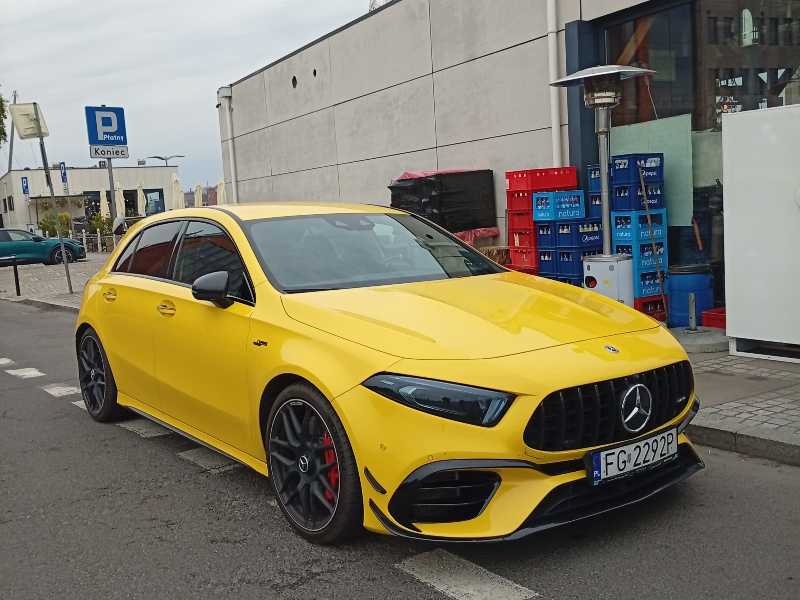 Mercedes-Benz A45 AMG spotted in Szczecin