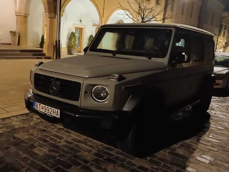 Mercedes-Benz G-Class spotted in Levoča