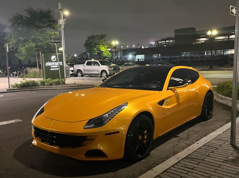Ferrari FF spotted in New London