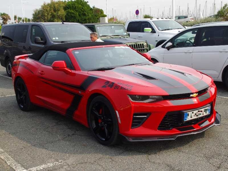 Chevrolet Camaro ZL1 (2021) spotted in La Rochelle, France