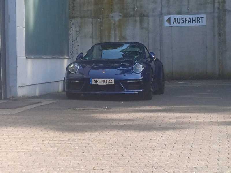 Porsche 911 (2017) spotted in Aschaffenburg, Germany