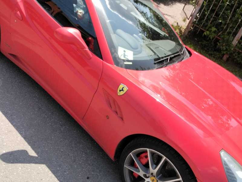 Ferrari California spotted in Serpukhov