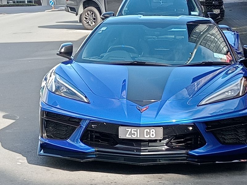 Chevrolet Corvette C8 (2020) spotted in Hamilton, New Zealand
