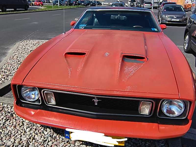 Ford Mustang spotted in Ostrów Wielkopolski