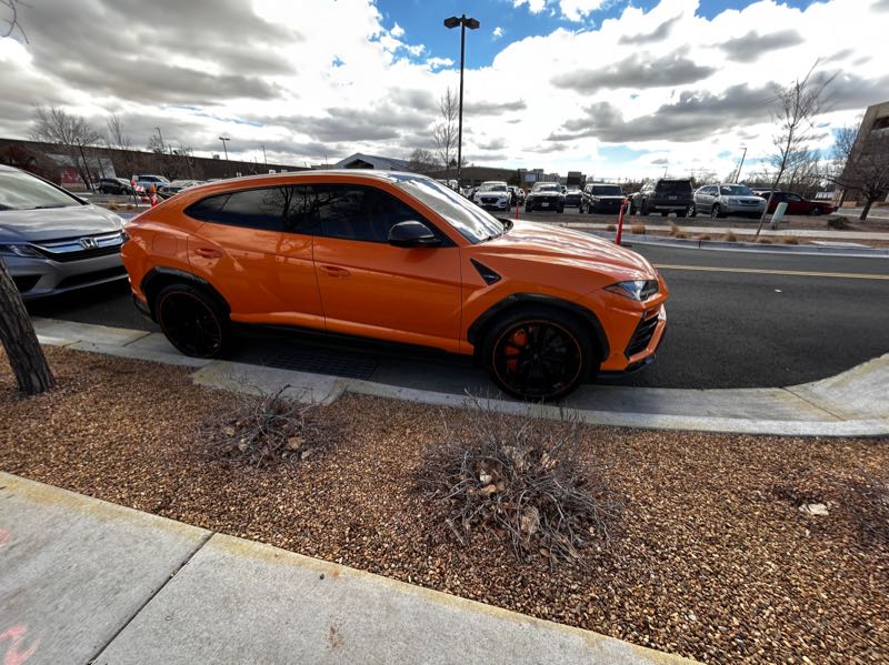 Lamborghini Urus spotted in Albuquerque