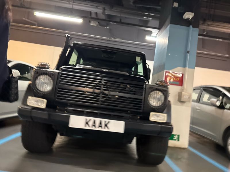 Mercedes-Benz G-Class (2020) spotted in Hong Kong, Hong Kong