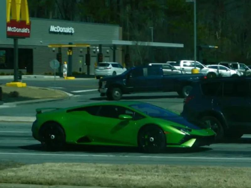 Lamborghini Huracán spotted in Atlanta
