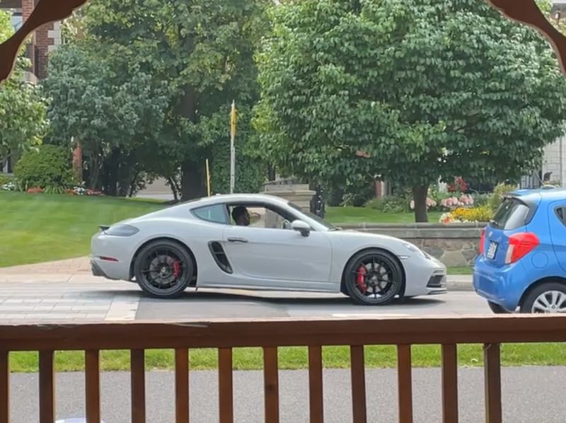 Porsche 718 Cayman spotted in Granby