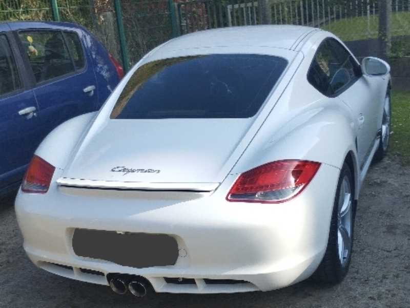 Porsche Cayman spotted in Cherbourg
