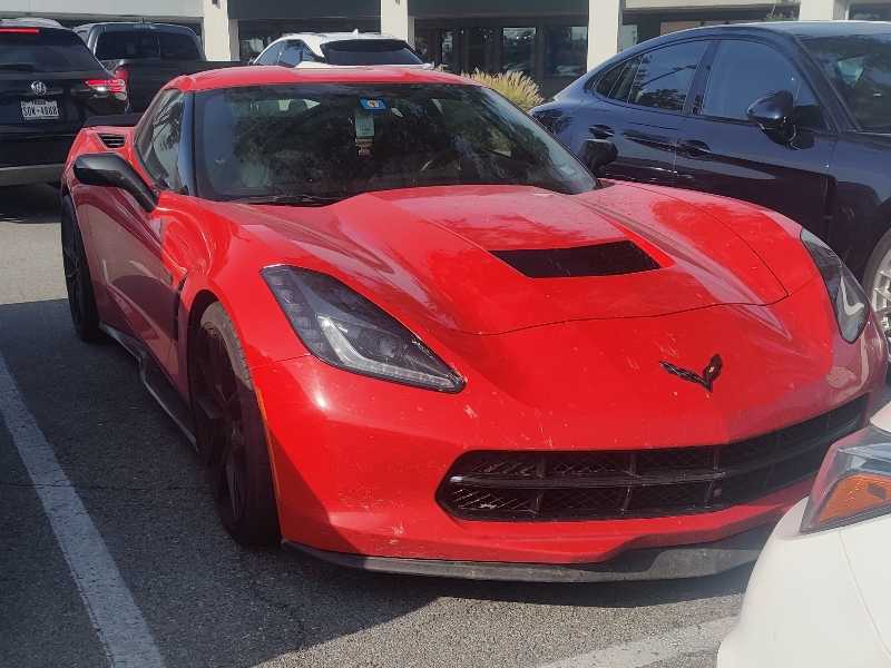 Chevrolet Corvette Stingray spotted in Dallas