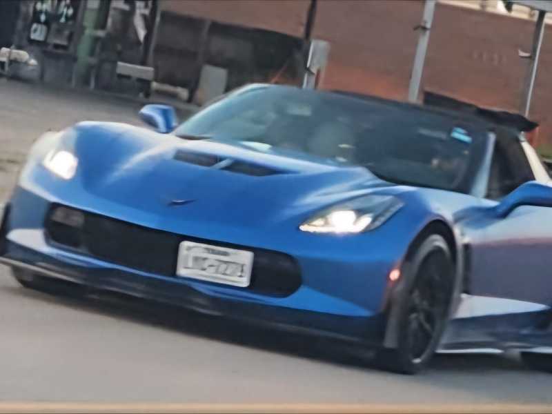 Chevrolet Corvette spotted in Beaumont