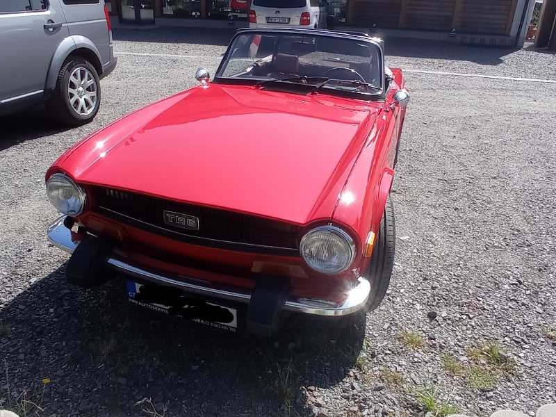 Triumph TR6 spotted in Krośniewice