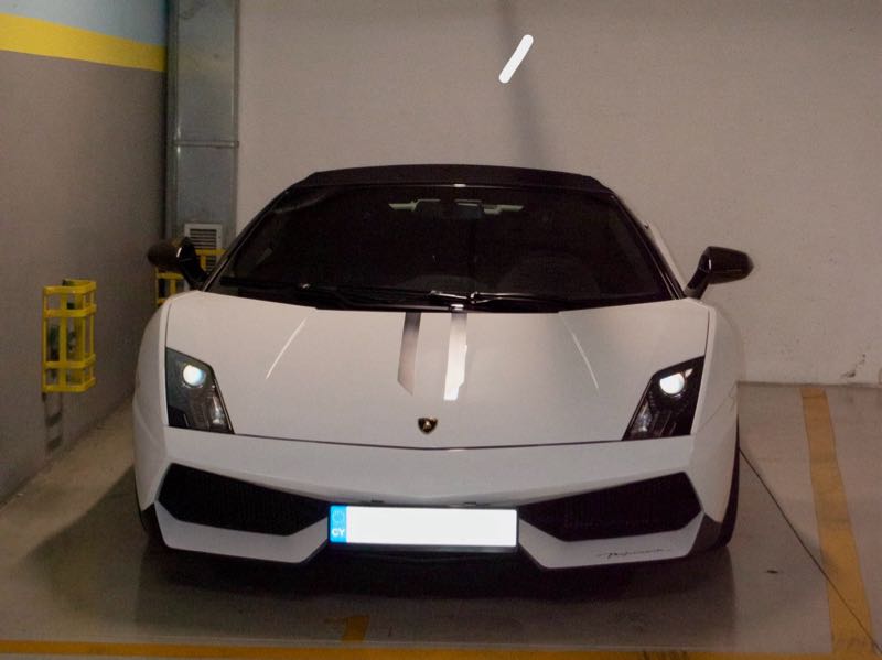 Lamborghini Gallardo spotted in Paralímni