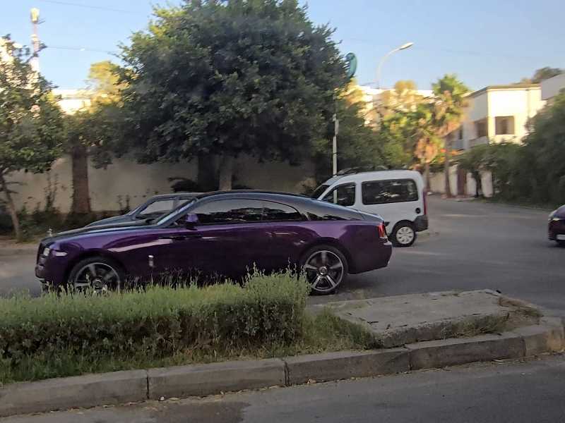 Rolls-Royce Wraith spotted in Tangier