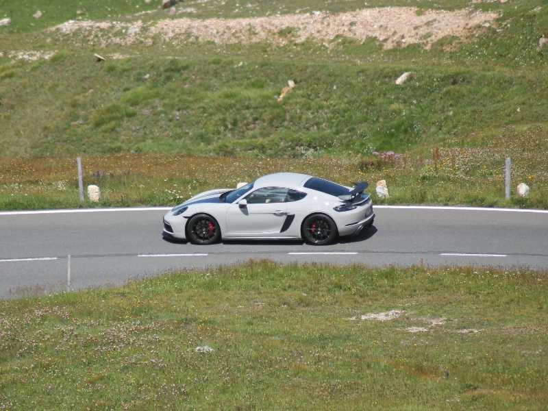 Porsche Cayman GT4 spotted in Kals am Großglockner