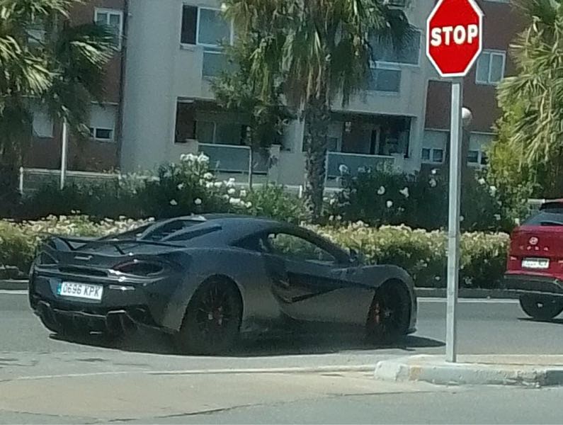 McLaren 570S spotted in Tarragona