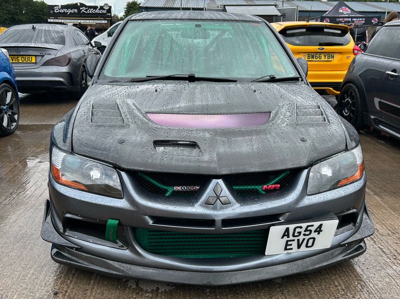 Mitsubishi Lancer Evolution (2004) spotted in Carlisle, United Kingdom