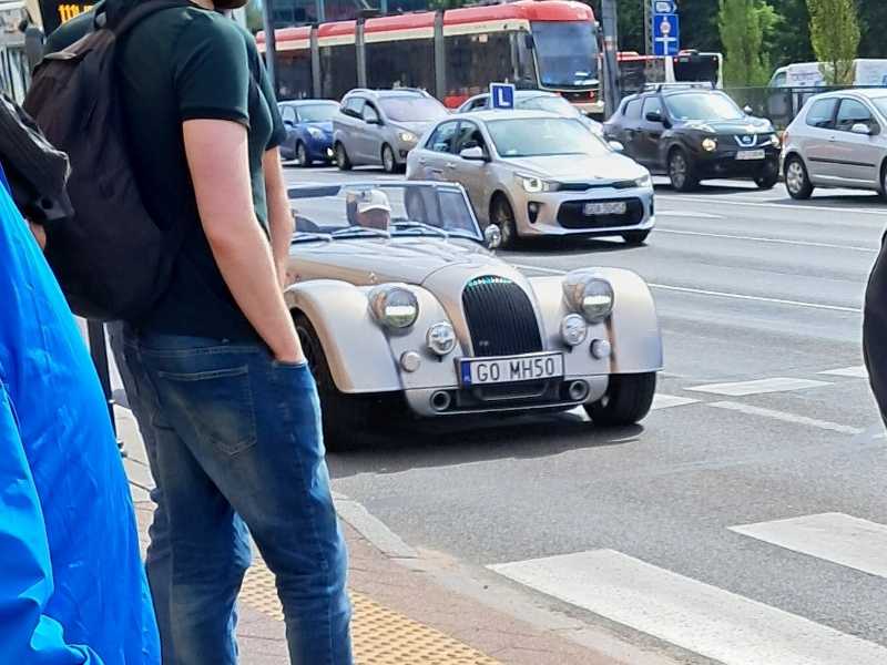 Morgan Plus Four spotted in Gdańsk