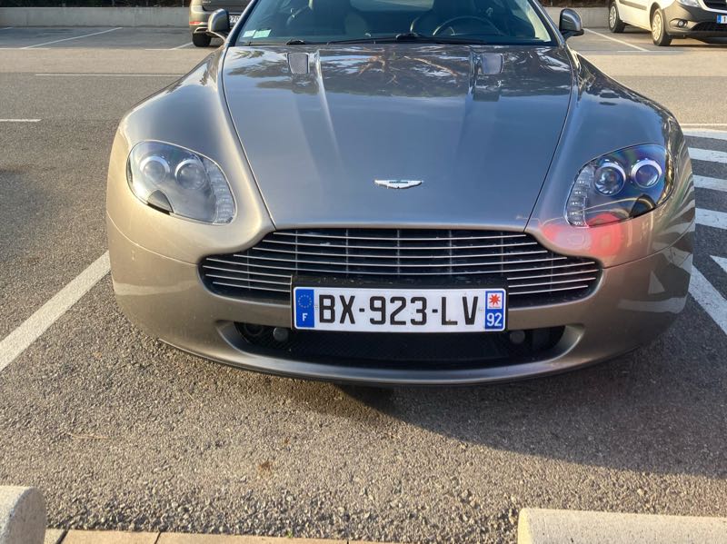 Aston Martin V8 Vantage spotted in Blanes