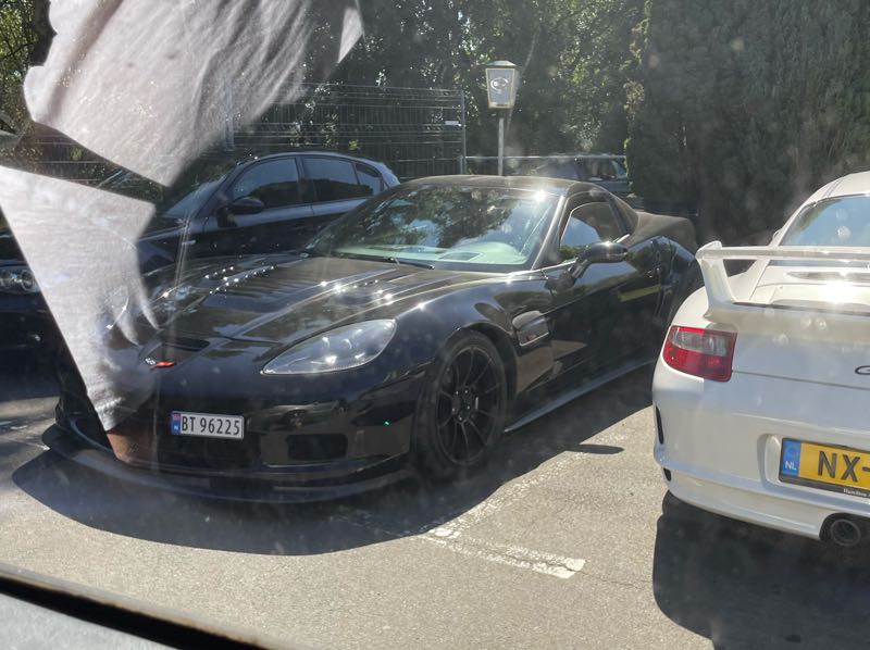 Chevrolet Corvette ZR1 spotted in Meuspath