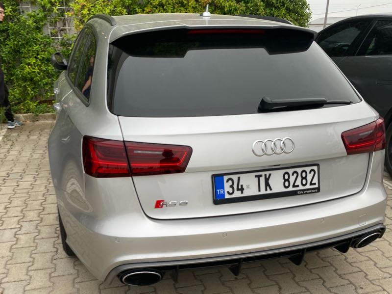 Audi RS6 (2019) spotted in Çorlu, Turkey