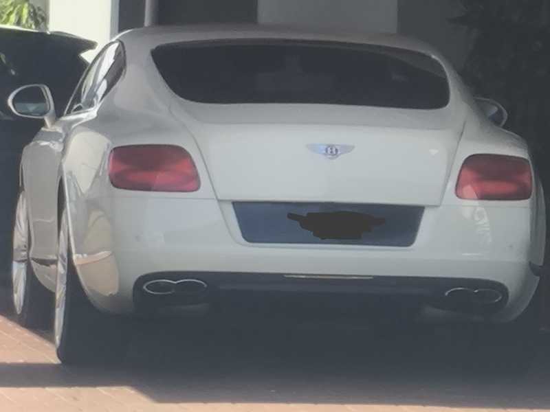 Bentley Continental GT (2013) spotted in Gua Musang, Malaysia