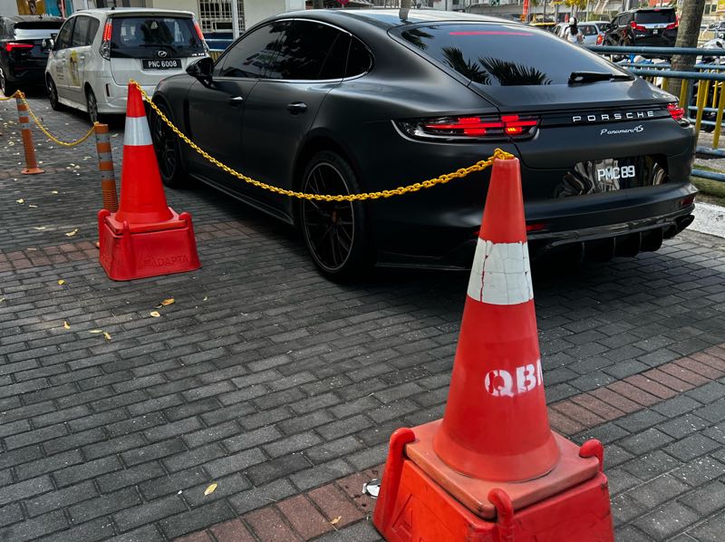 Porsche Panamera (2021) spotted in George Town, Malaysia