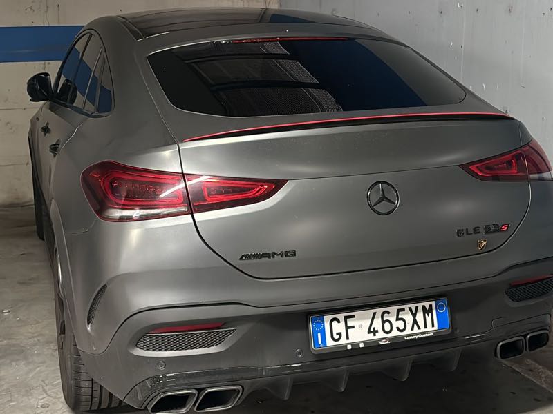 Mercedes-Benz GLE 63 S spotted in Bologna