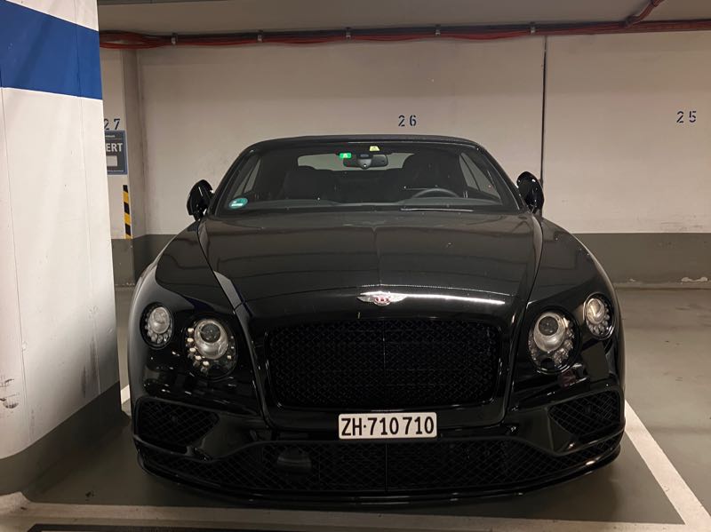 Bentley Continental GT (2017) spotted in Vienna, Austria